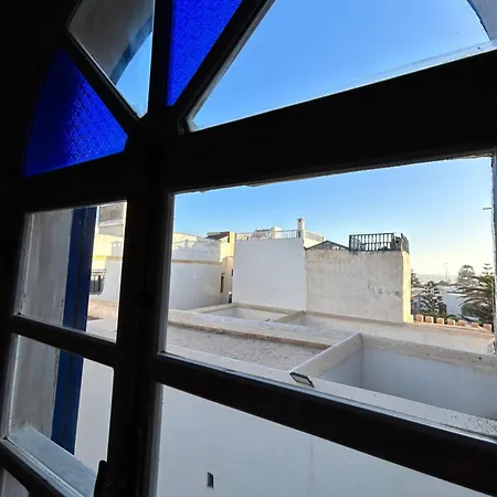 Riad Les Sables Bleus, Medina, Lumineux Et Terrasse Privee Sur Mer Essaouira Exterior photo